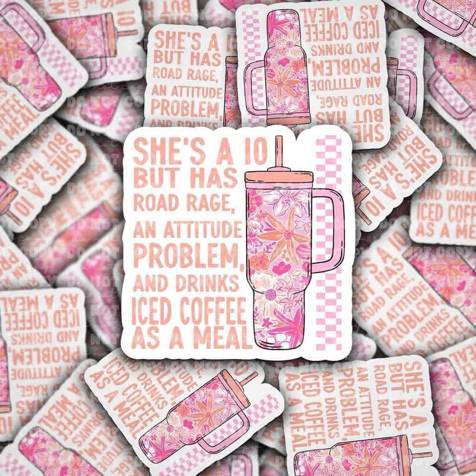 She’s A 10 Sticker