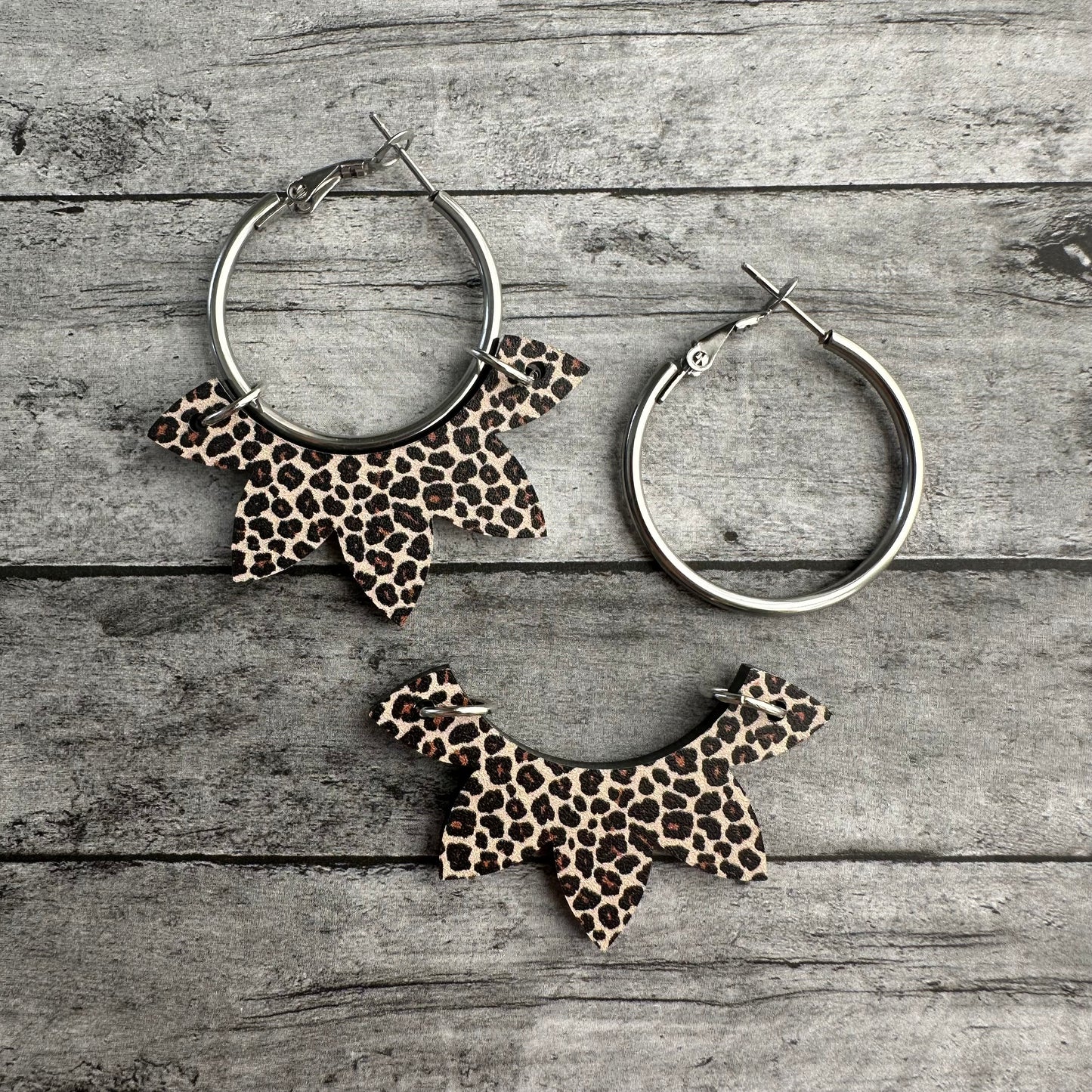 Leopard Interchangeable Hoop