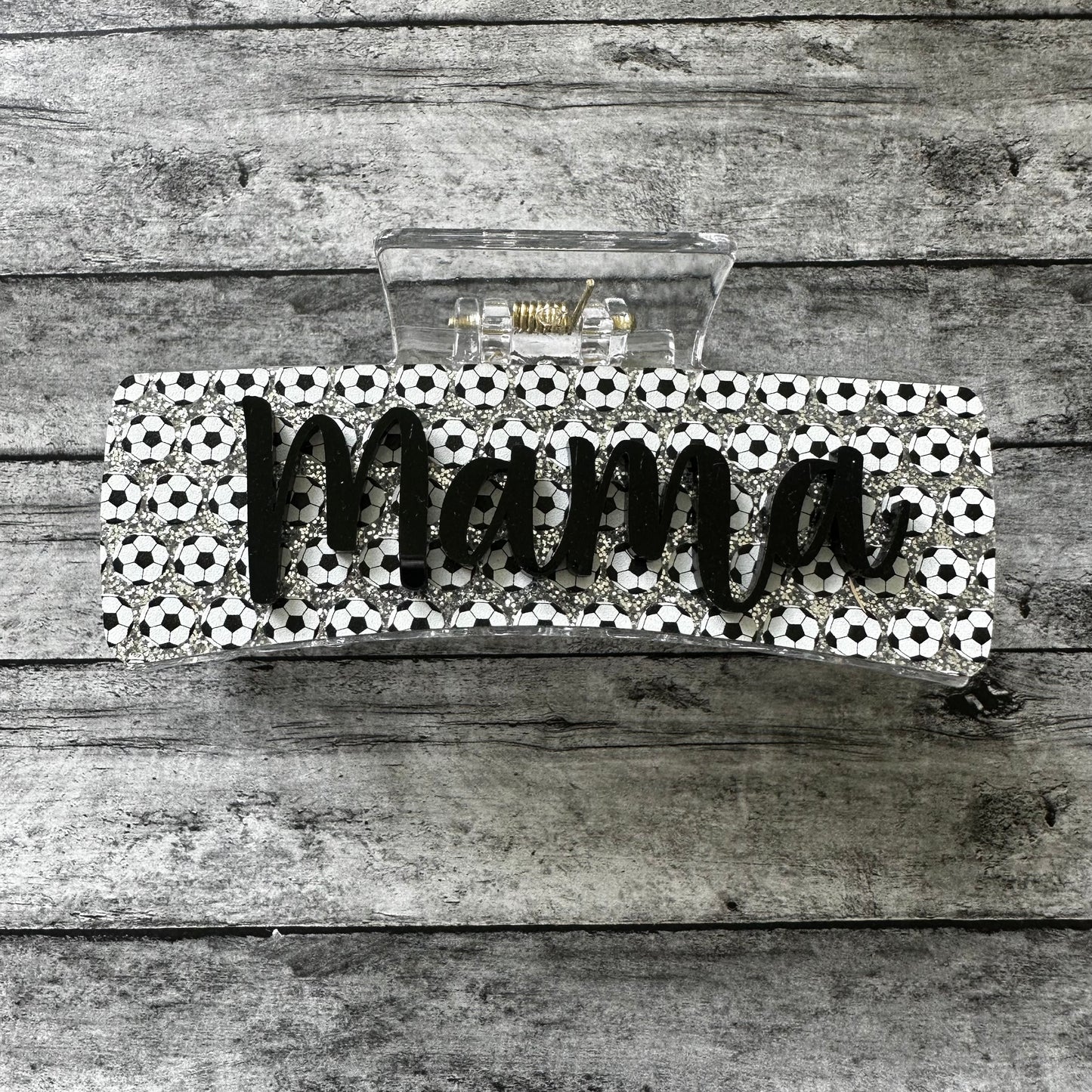 Soccer Mama Claw Clip