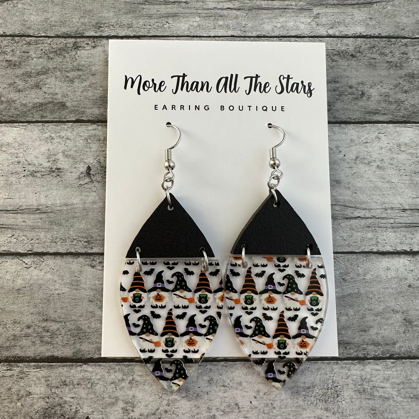 Halloween Gnome Earrings