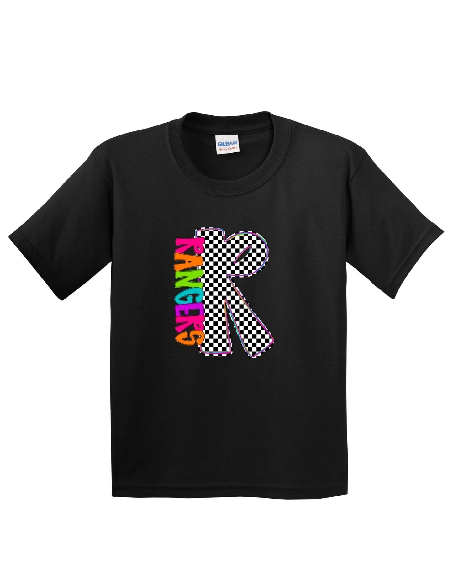 Black Neon “R” Rangers Youth Shirt