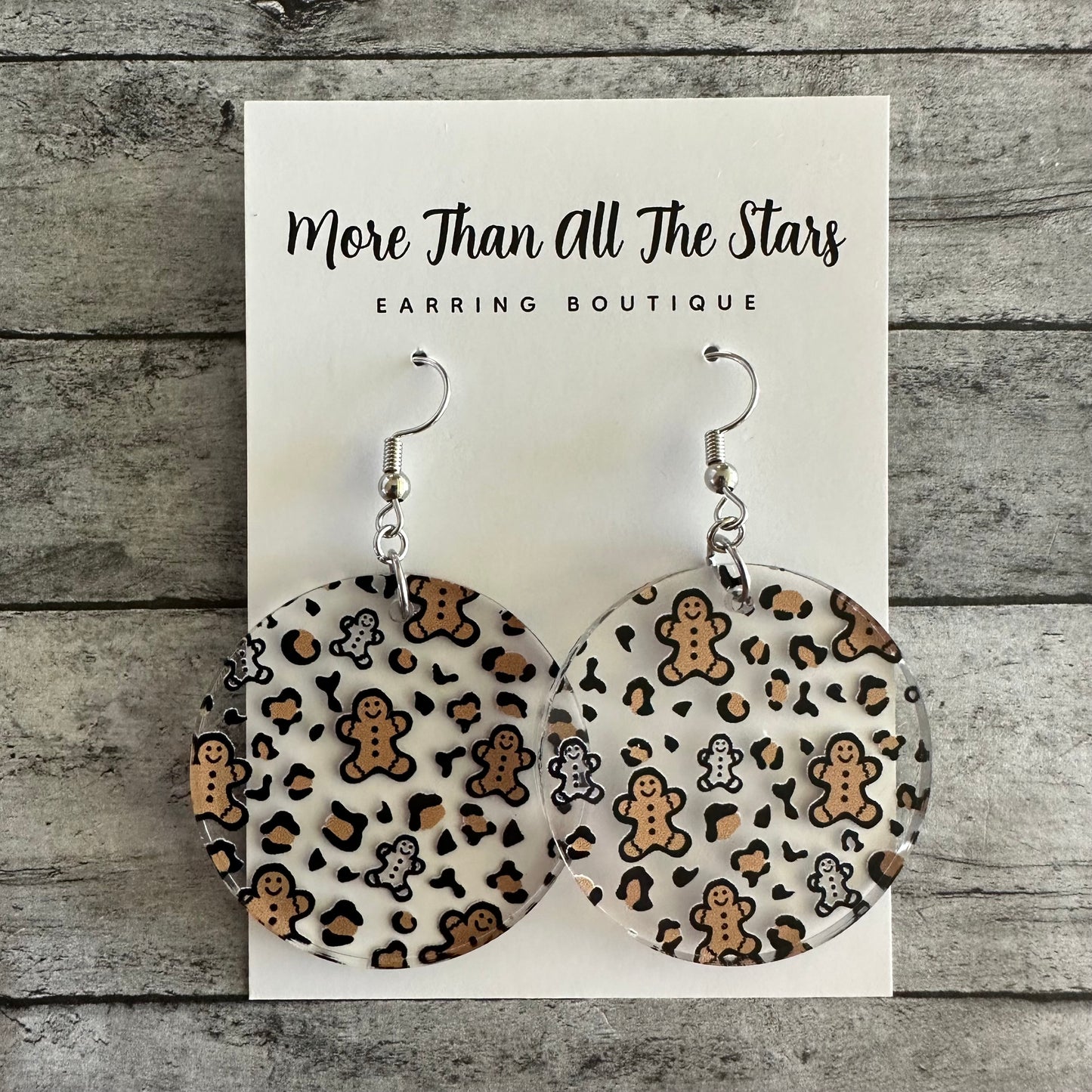 Gingerbread Earrings