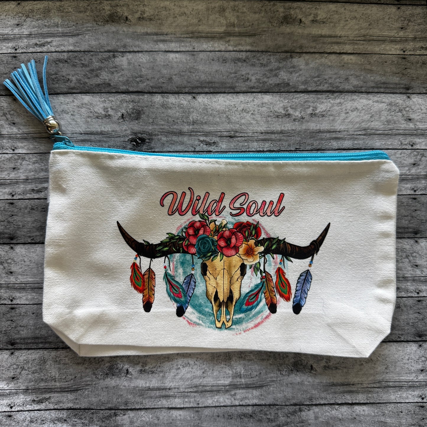Wild Soul Zipper Pouch