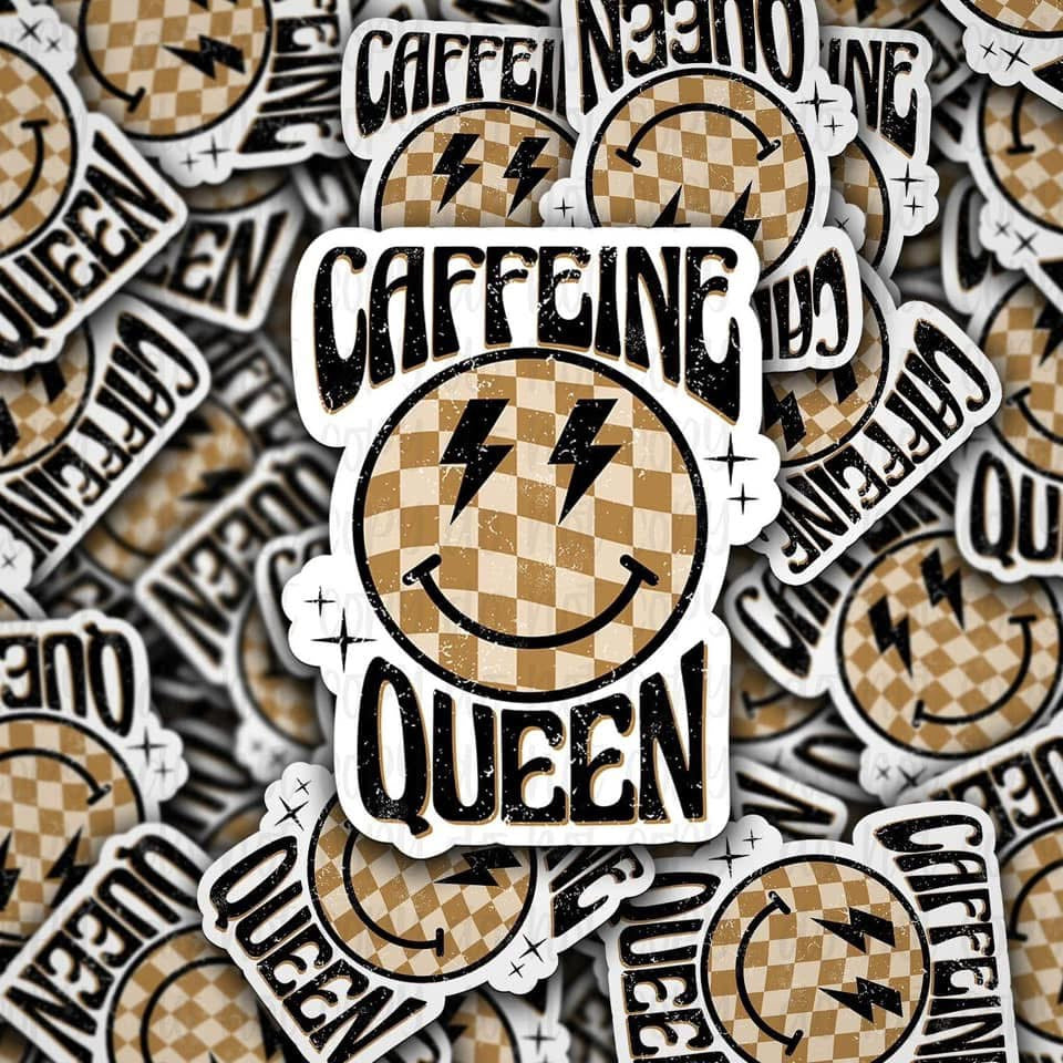 Caffeine Queen Sticker