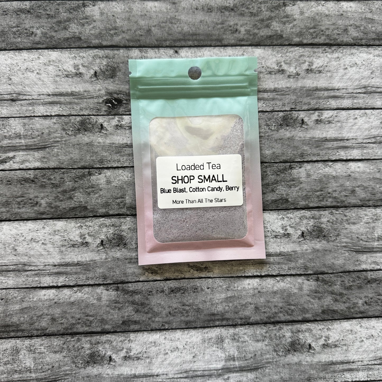 Shop Small Loaded Tea Drink Mix (Blue Blast, Cotton Candy, Berry)