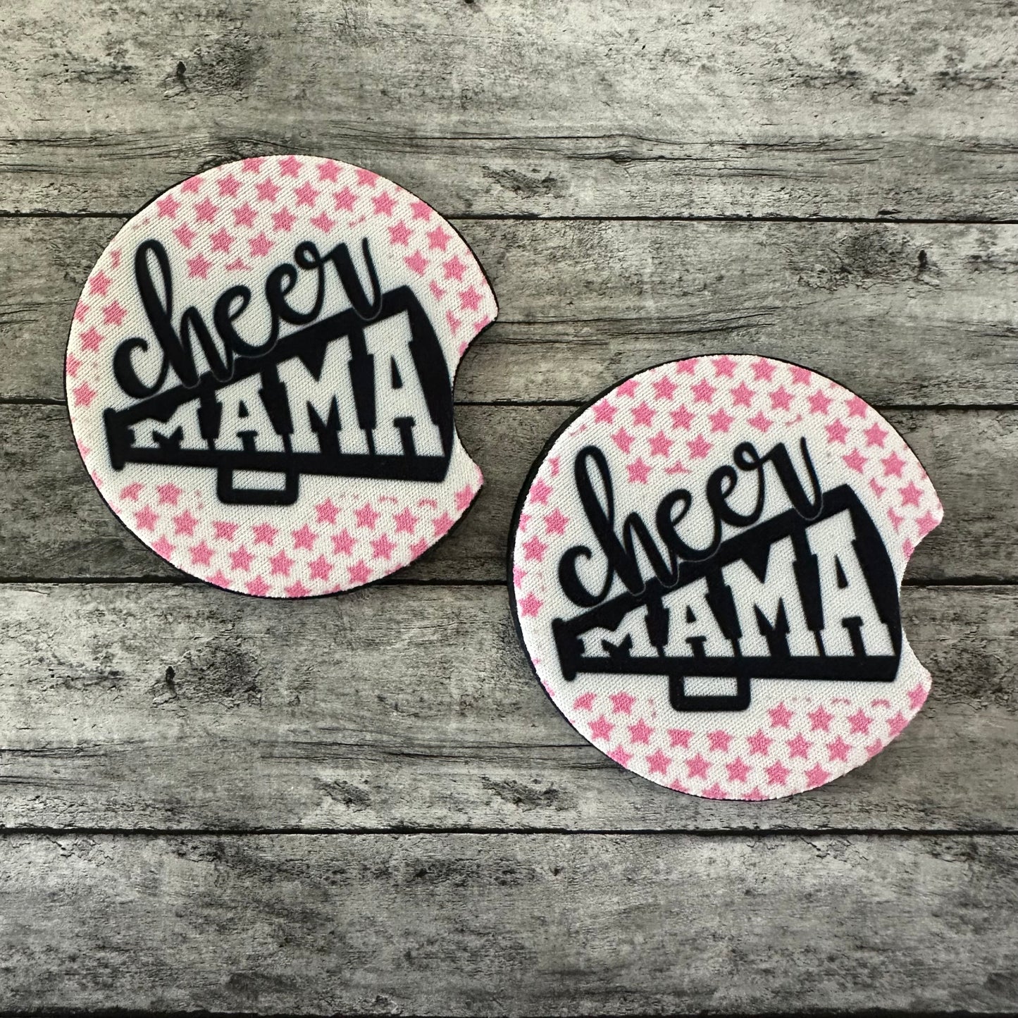 Cheer Mama Neoprene Car Coaster