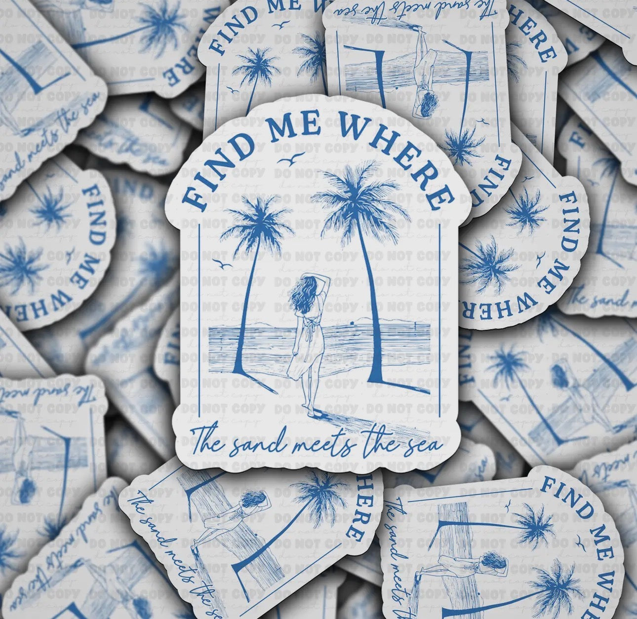 “The Sand Meets The Sea”