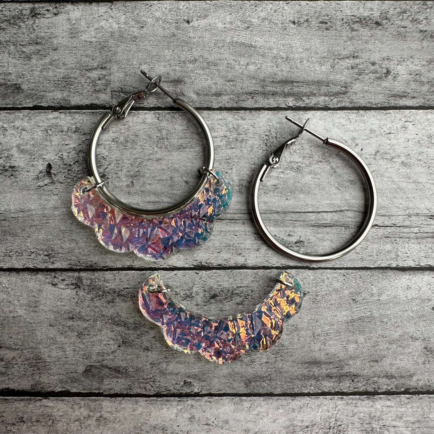 Crushed Ice Interchangeable Hoop