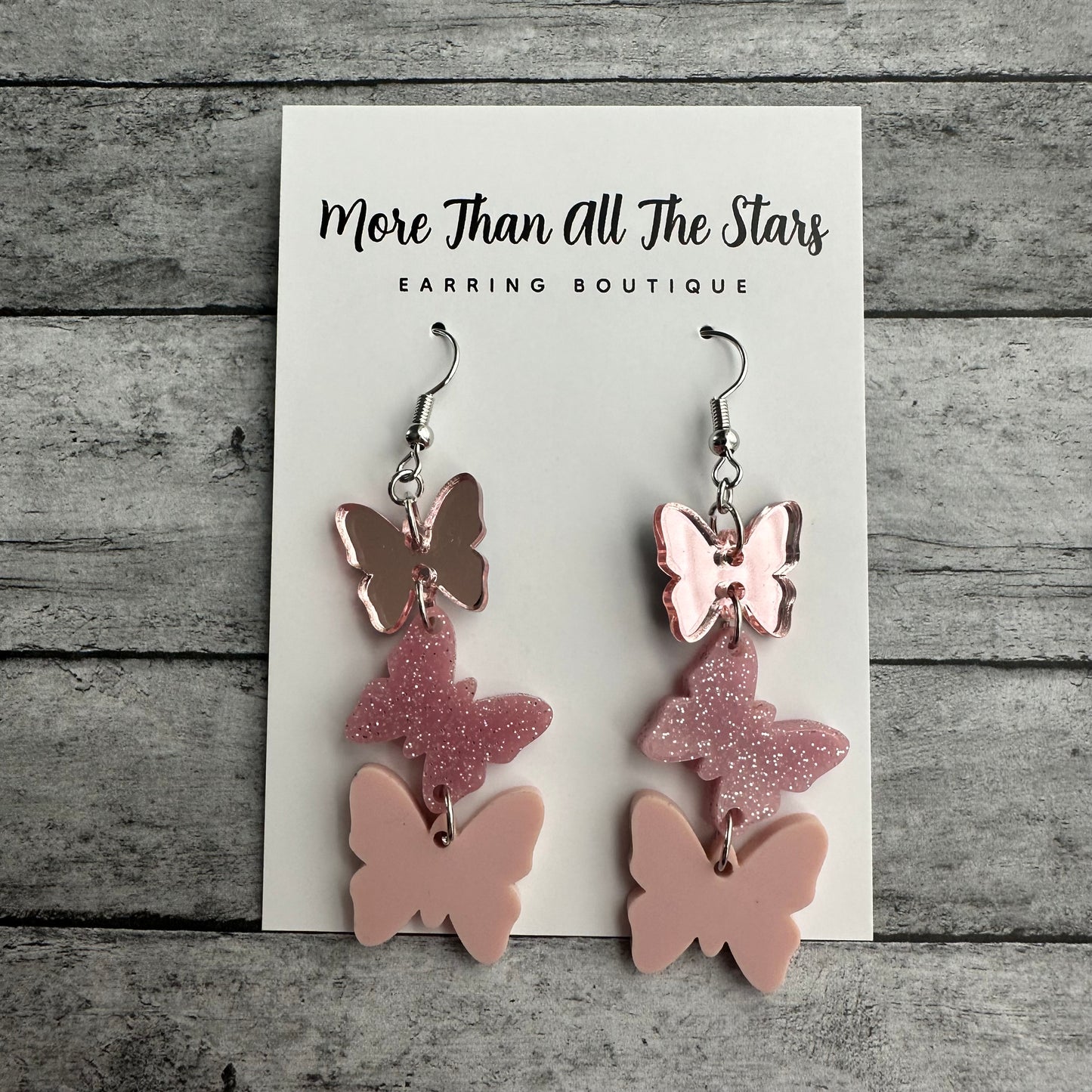 Butterfly Stack Earrings