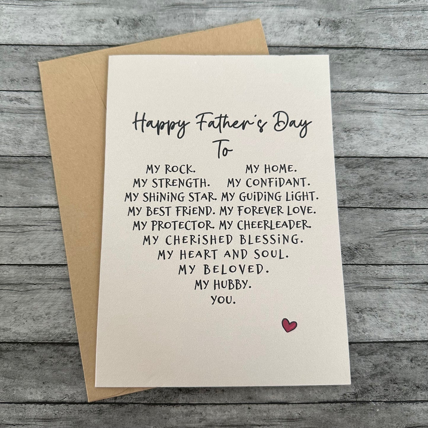 “Happy Father’s Day” Greeting Card