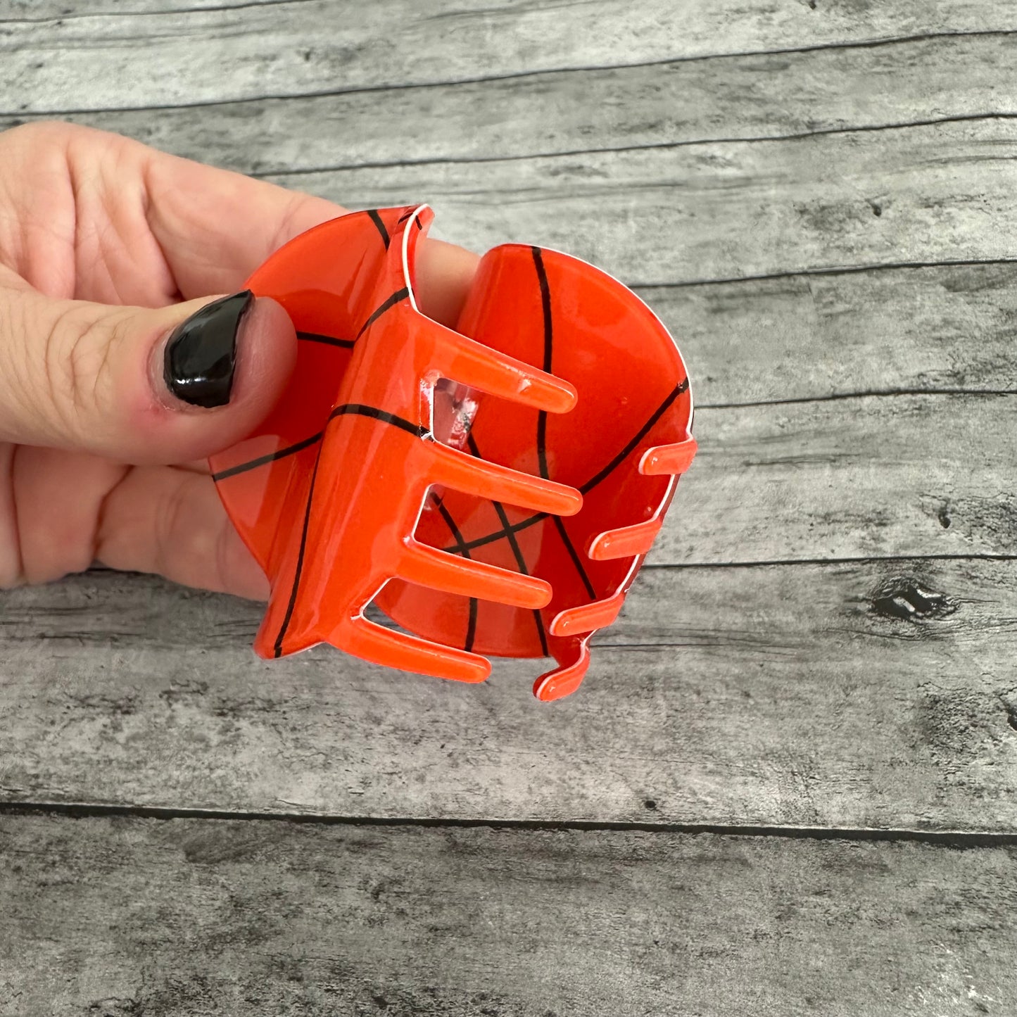 Basketball Claw Clip