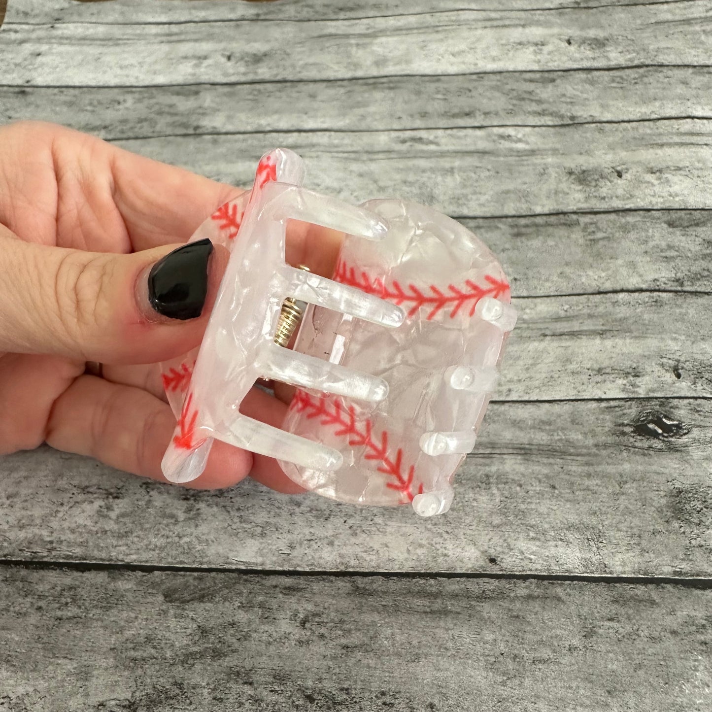 Baseball Claw Clip