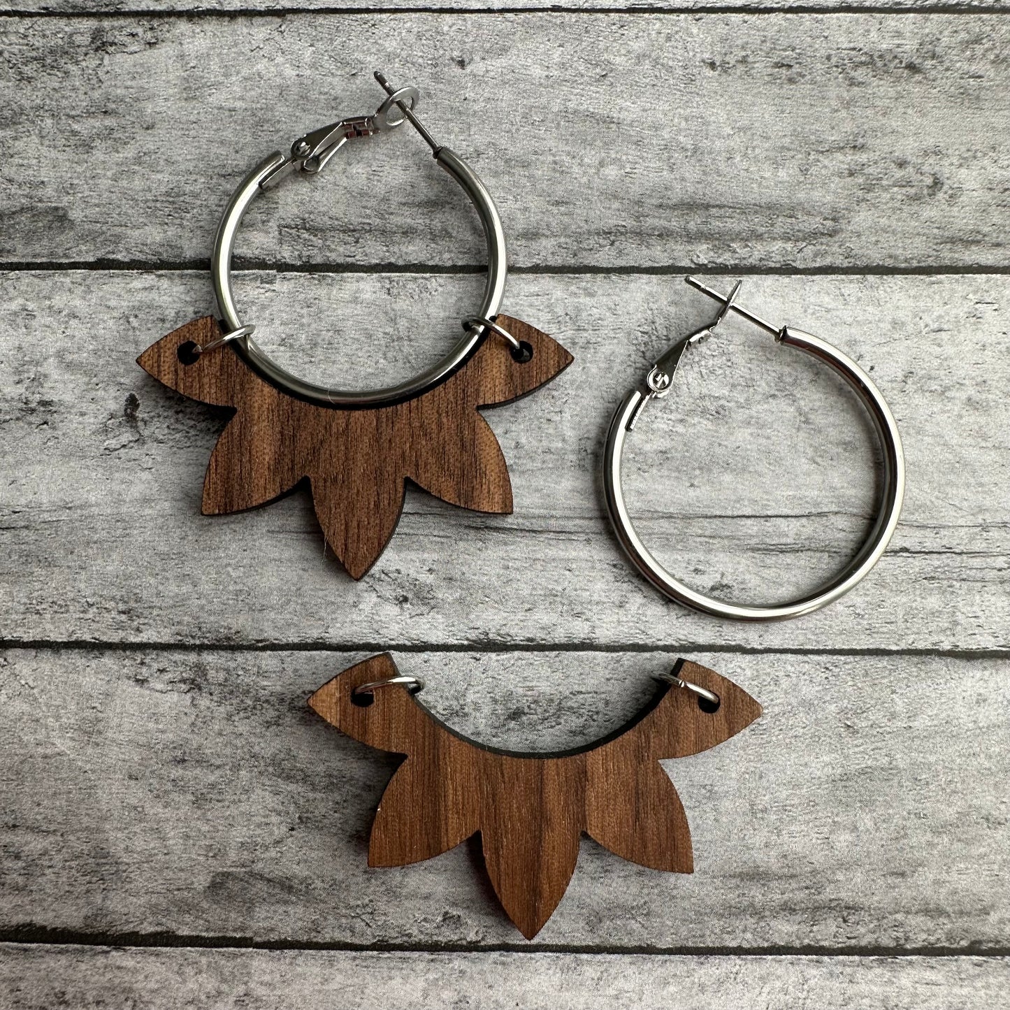 Walnut Interchangeable Hoop