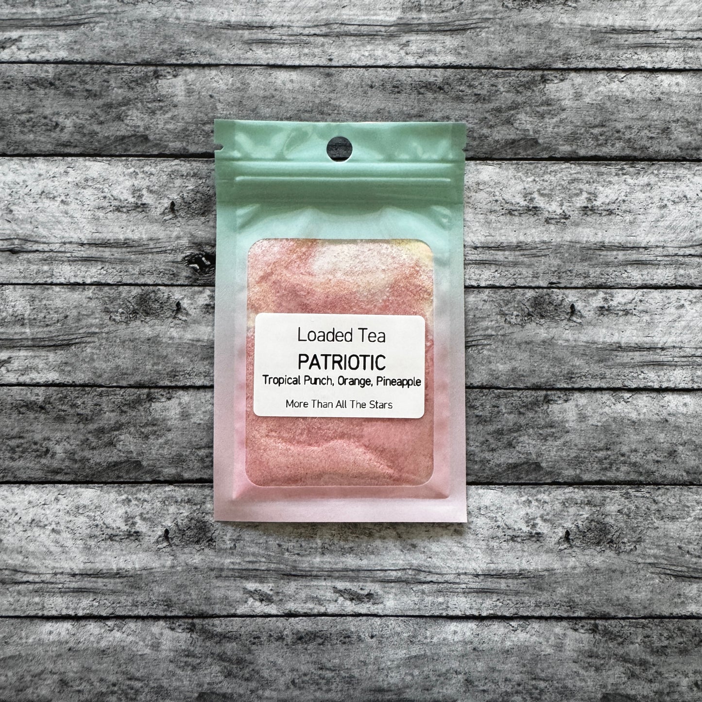 Patriotic Loaded Tea Drink Mix (Tropical Punch, Orange, Pineapple)