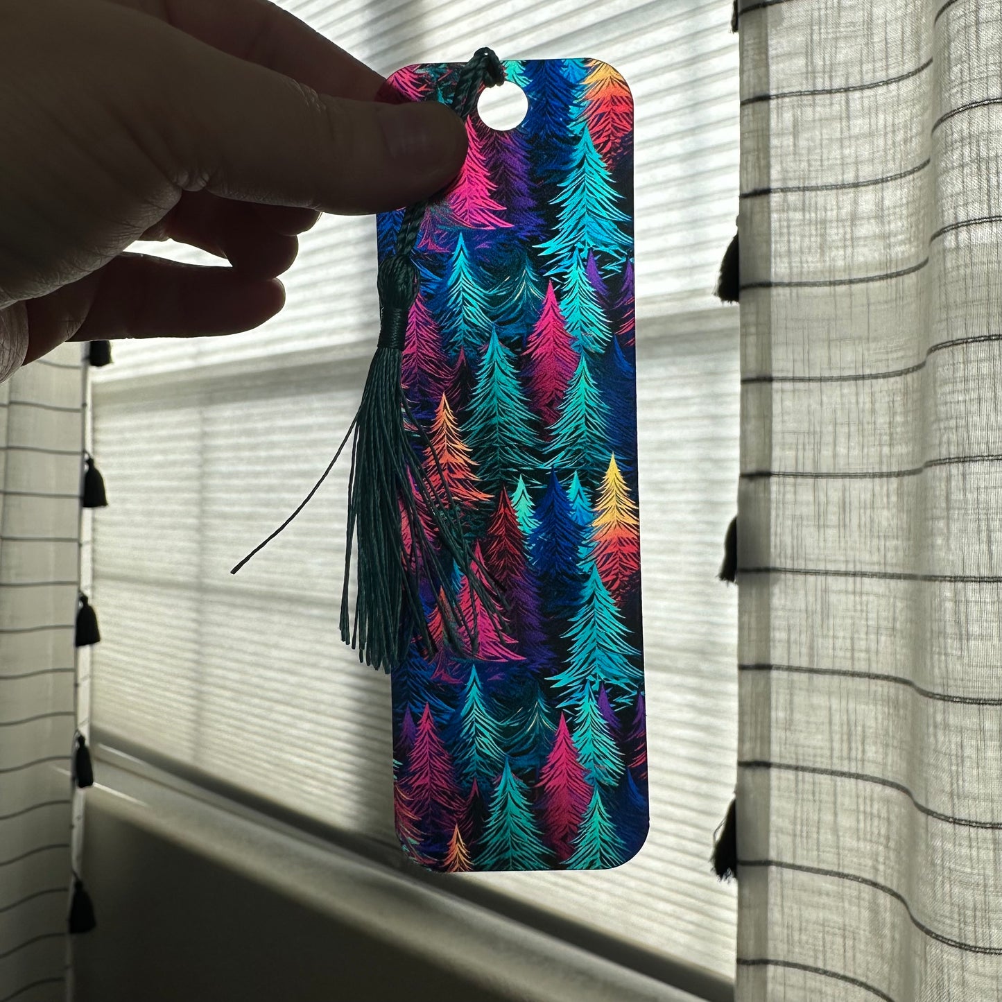Colorful Trees Bookmark