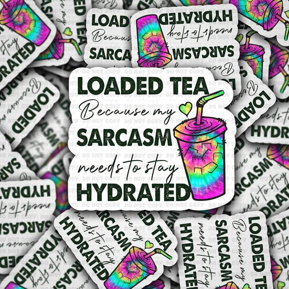 Loaded Tea Sticker