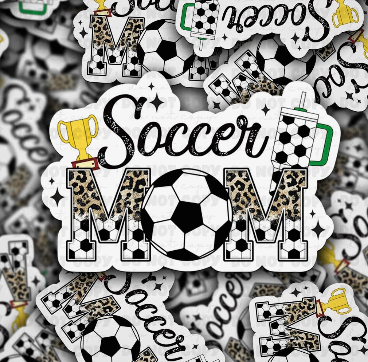 Soccer Mom Sticker