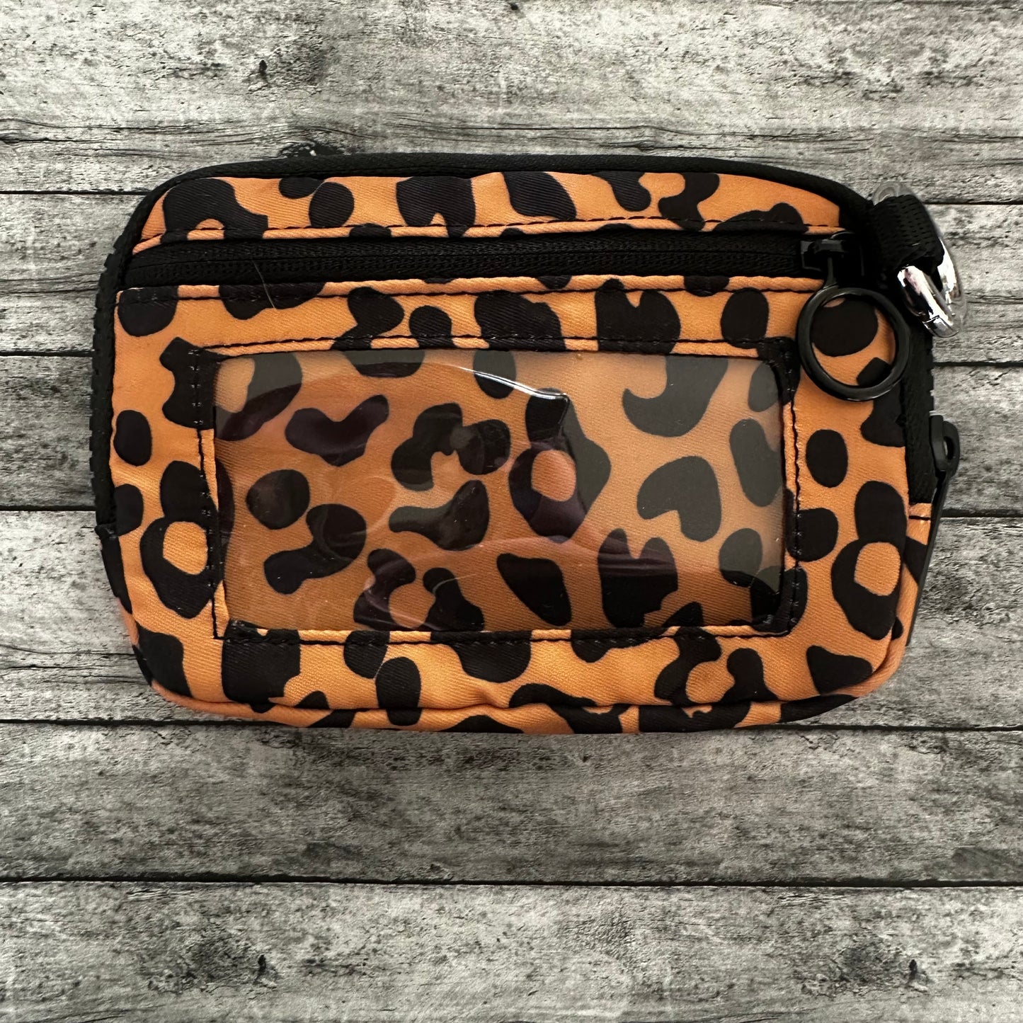 Leopard Wristlet Wallet