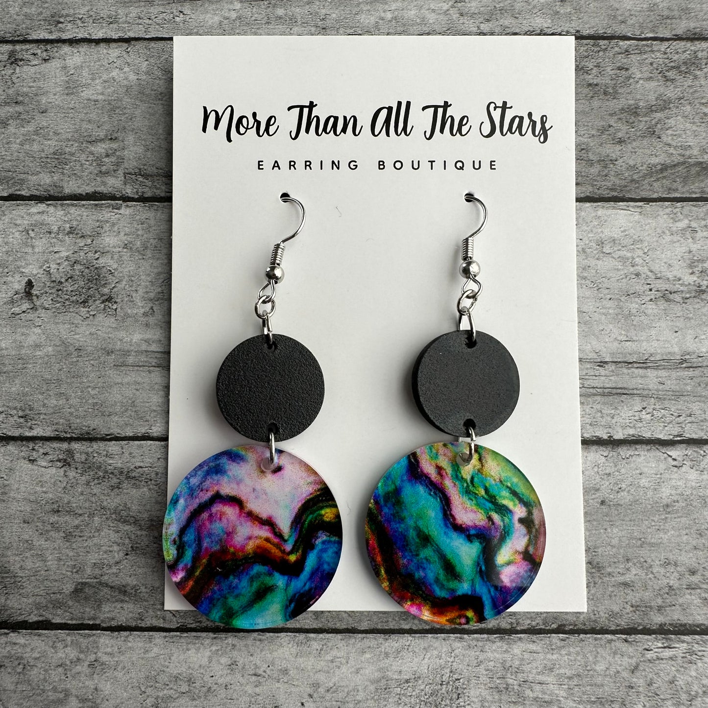 Oil Slick Circles
