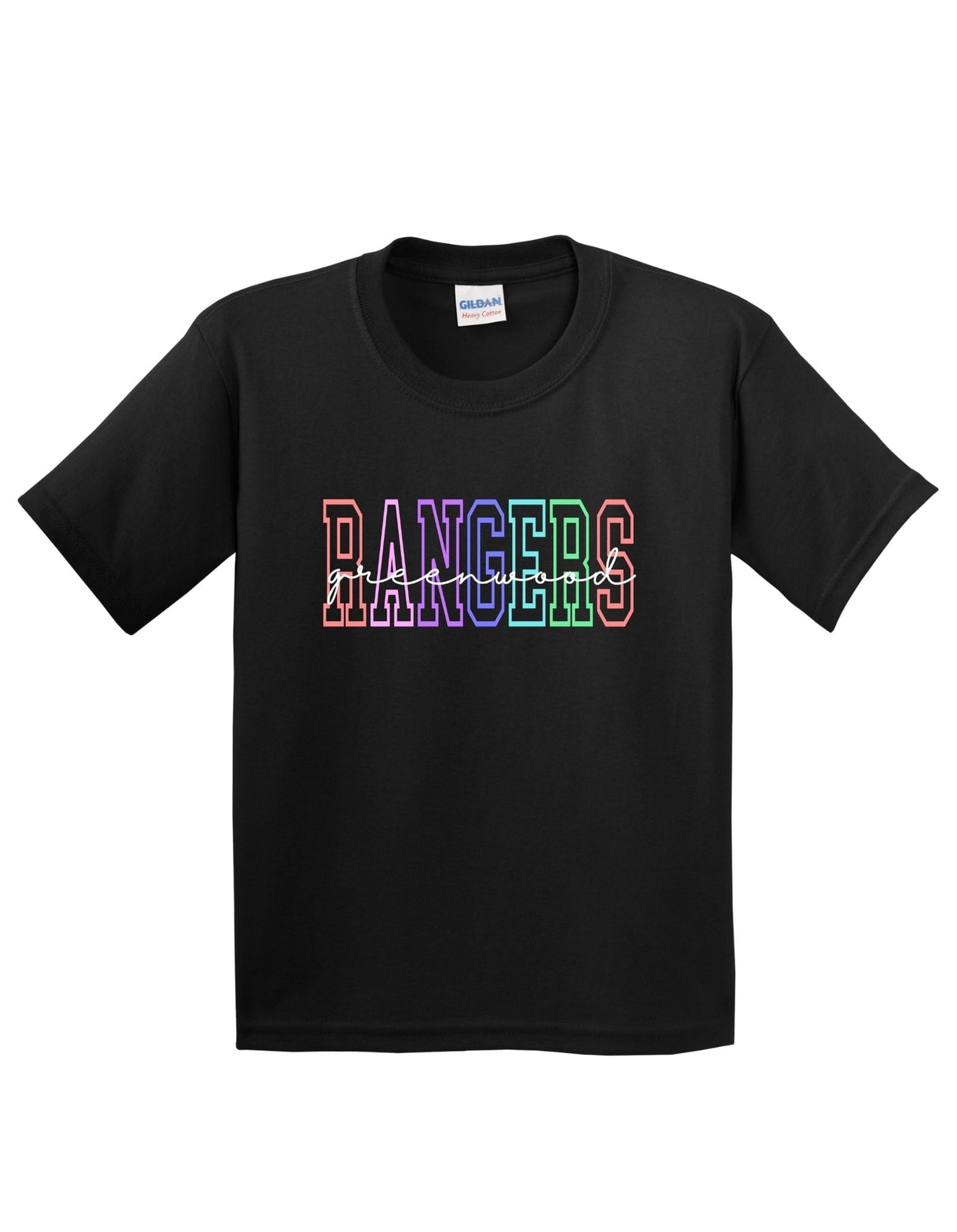 Greenwood Rangers Neon Youth T-Shirt