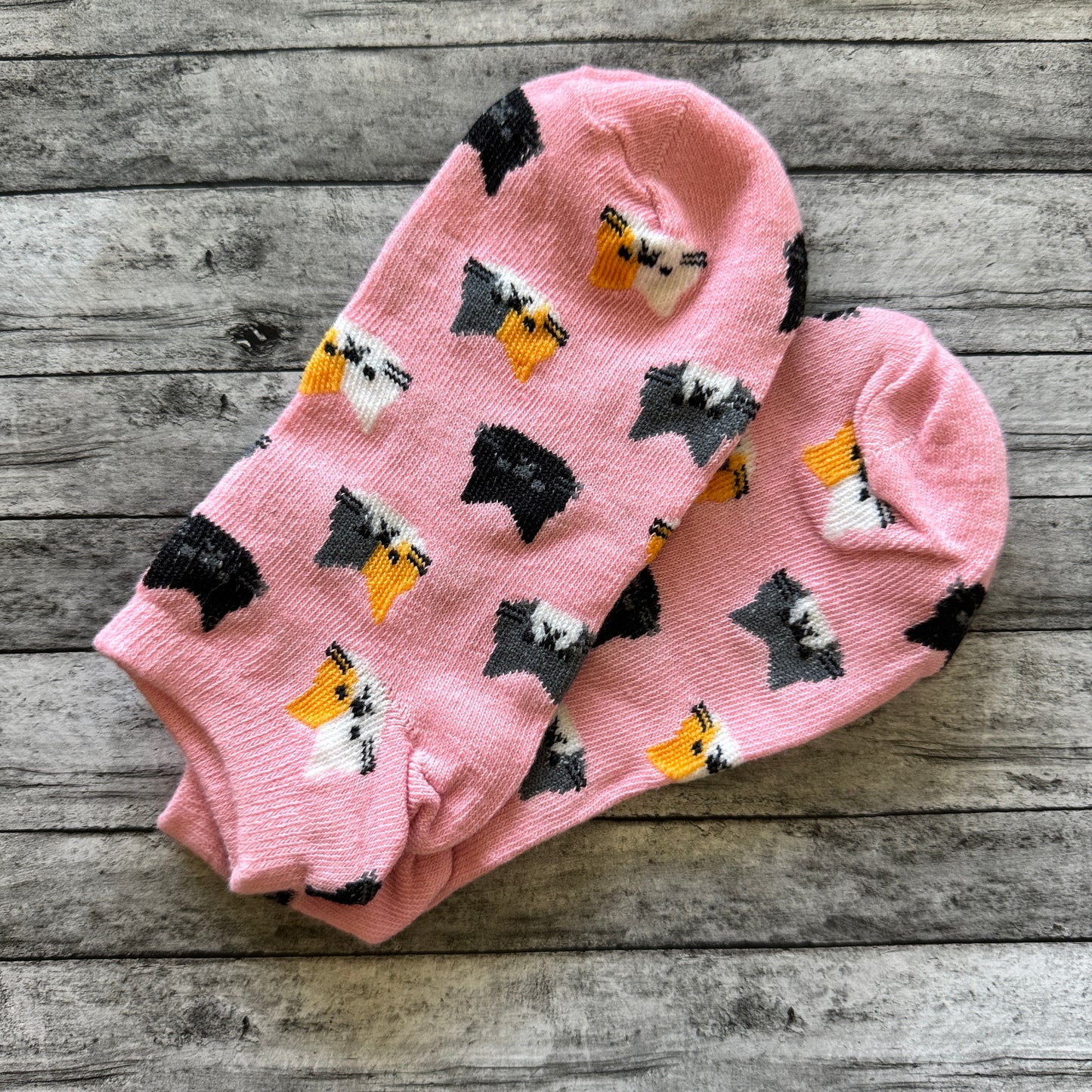 Women’s Pink Kitten Socks