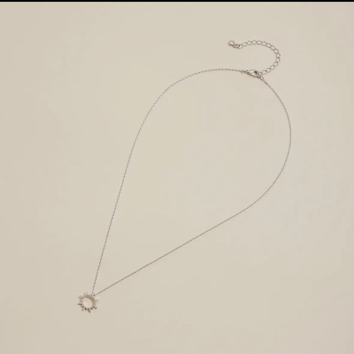 Sun Charm Necklace