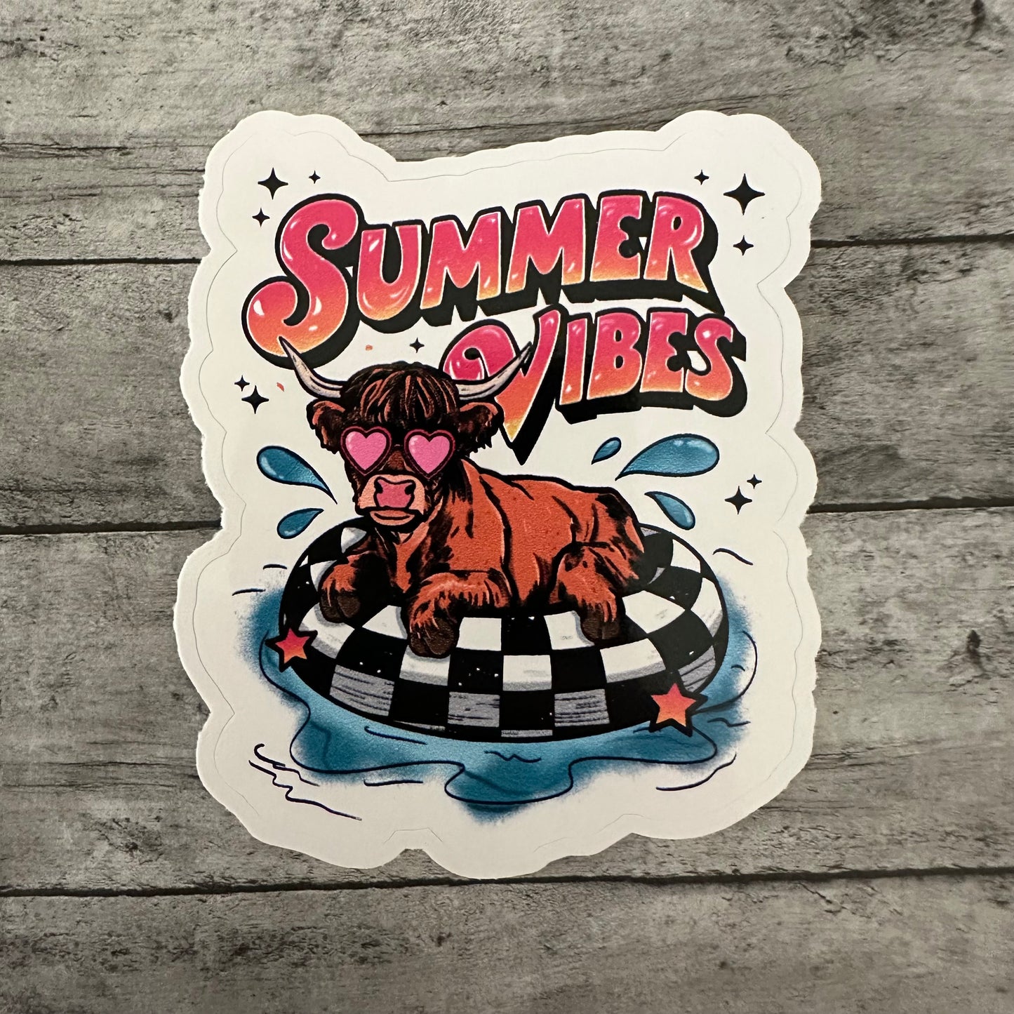 Summer Vibes Sticker