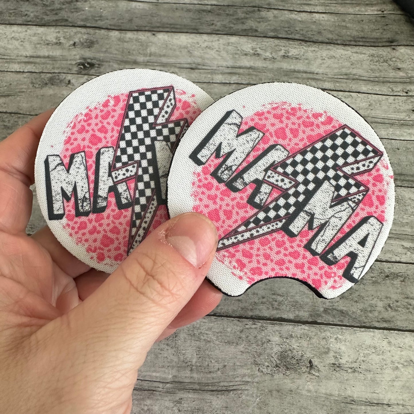 Mama Neoprene Car Coaster