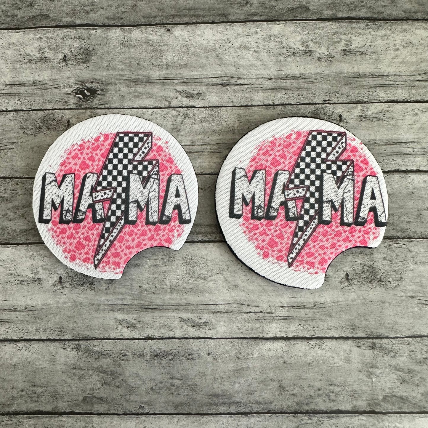 Mama Neoprene Car Coaster