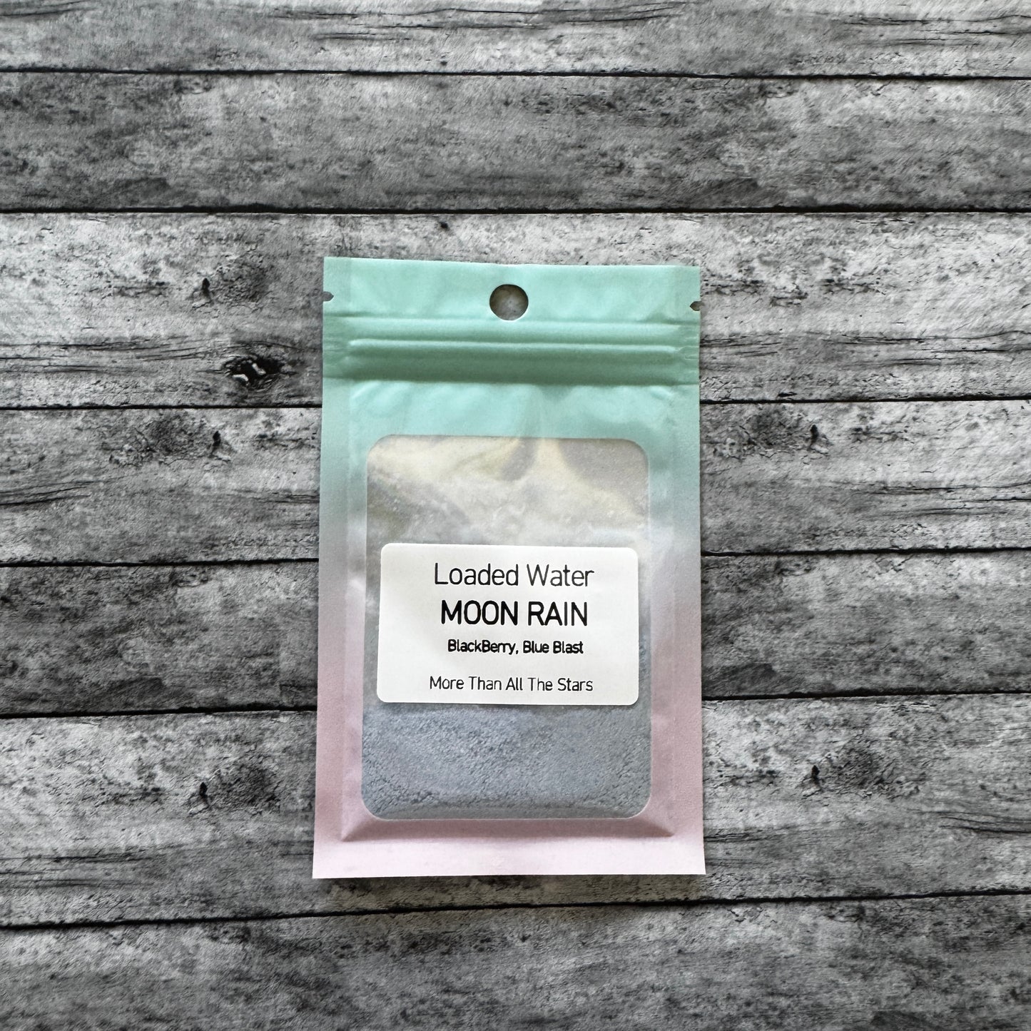 Moon Rain Loaded Water Drink Mix (Black Berry, Blue Blast)