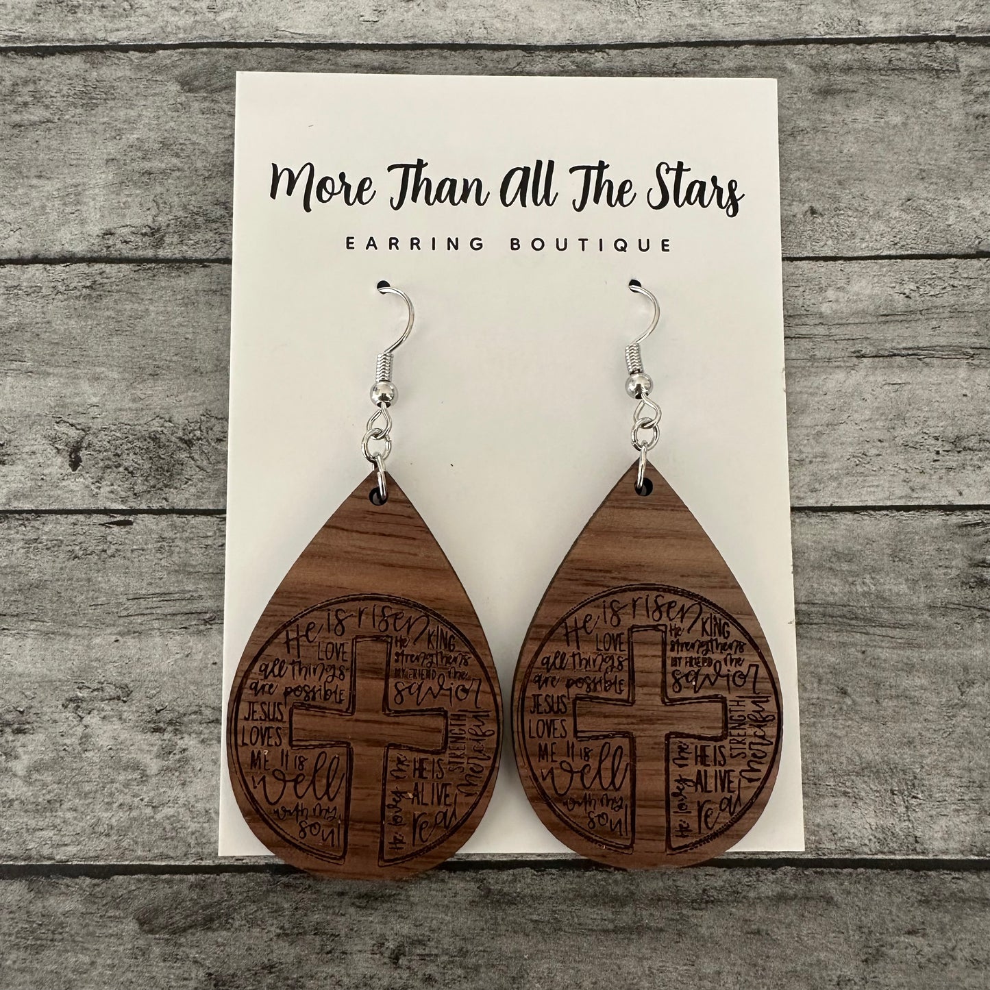 He Is Risen Earrings