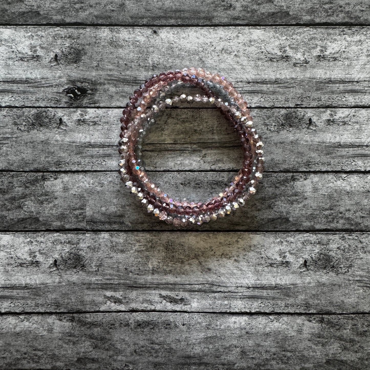 Pink Multi 4 Bracelet Set