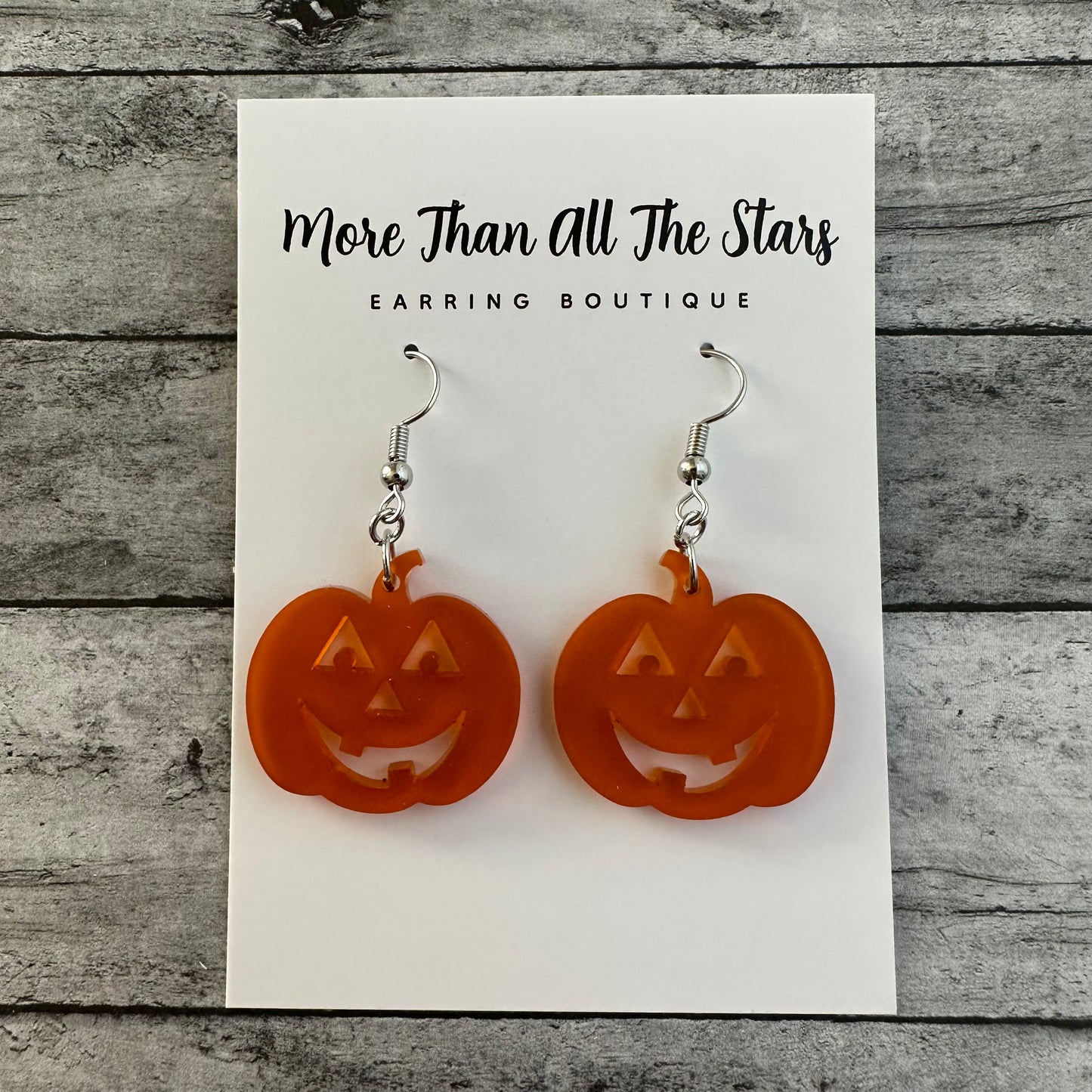 Jack-O-Lantern Earrings