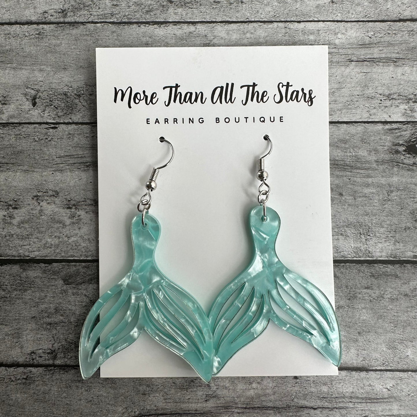 Mermaid Tail Earrings