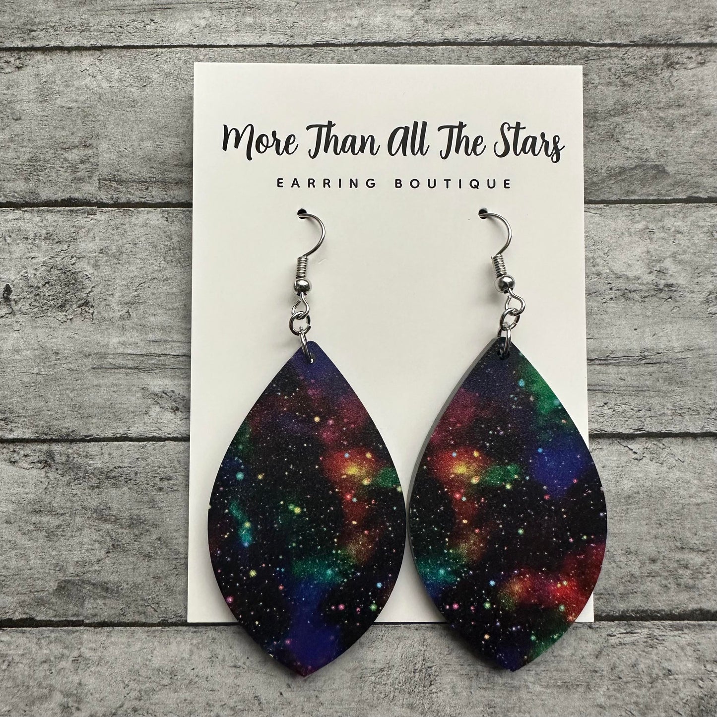 Galaxy Petal Earrings
