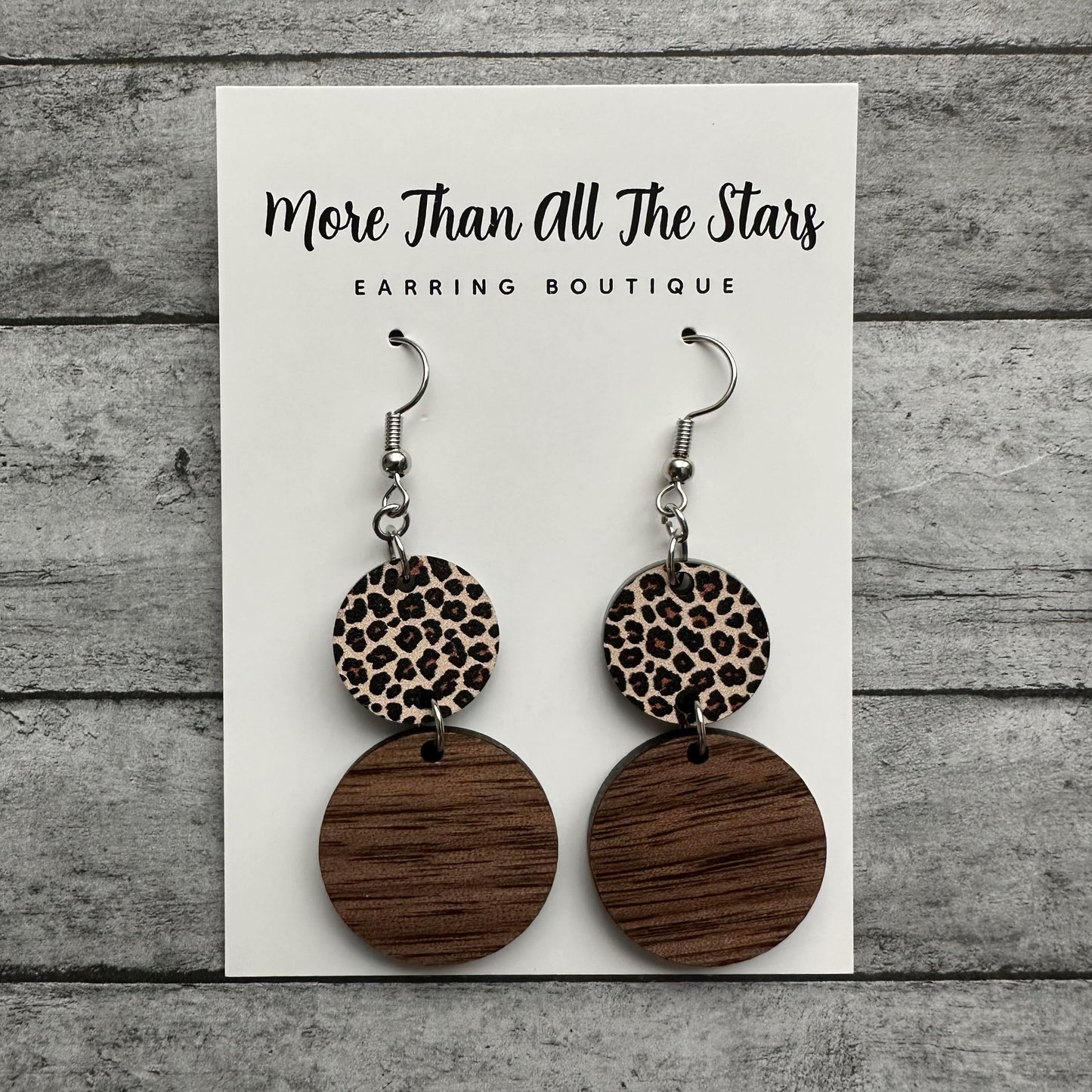 Leopard and Wood Circles