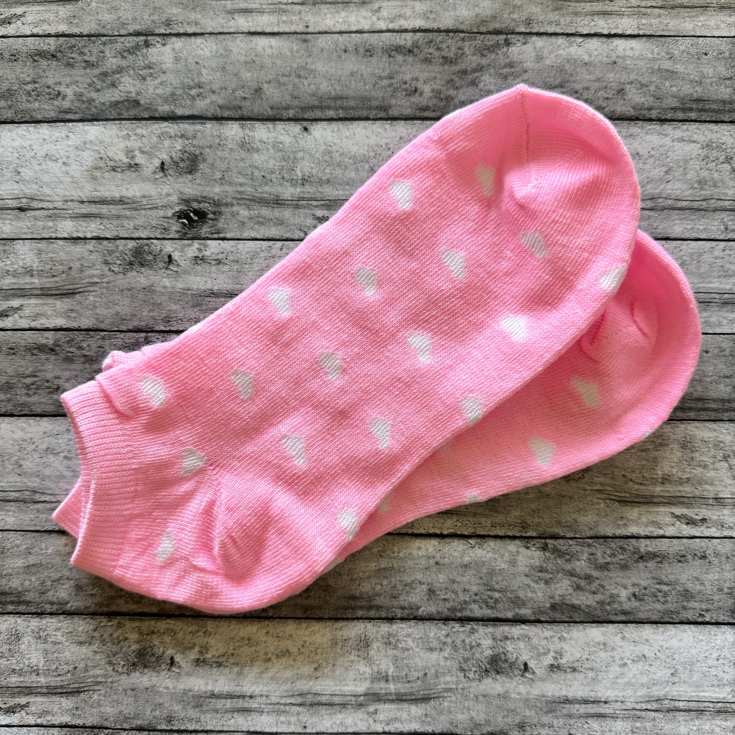Women’s Pink Heart Socks