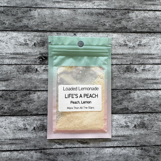 Life’s A Peach Loaded Lemonade Drink Mix (Peach, Lemon)