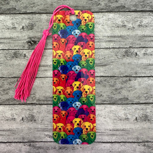 Rainbow Dogs Bookmark