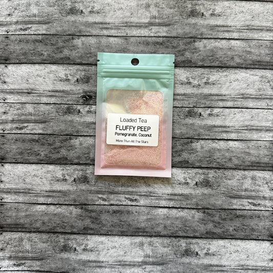 Fluffy Peep Loaded Tea Drink Mix (Pomegranate, Coconut)