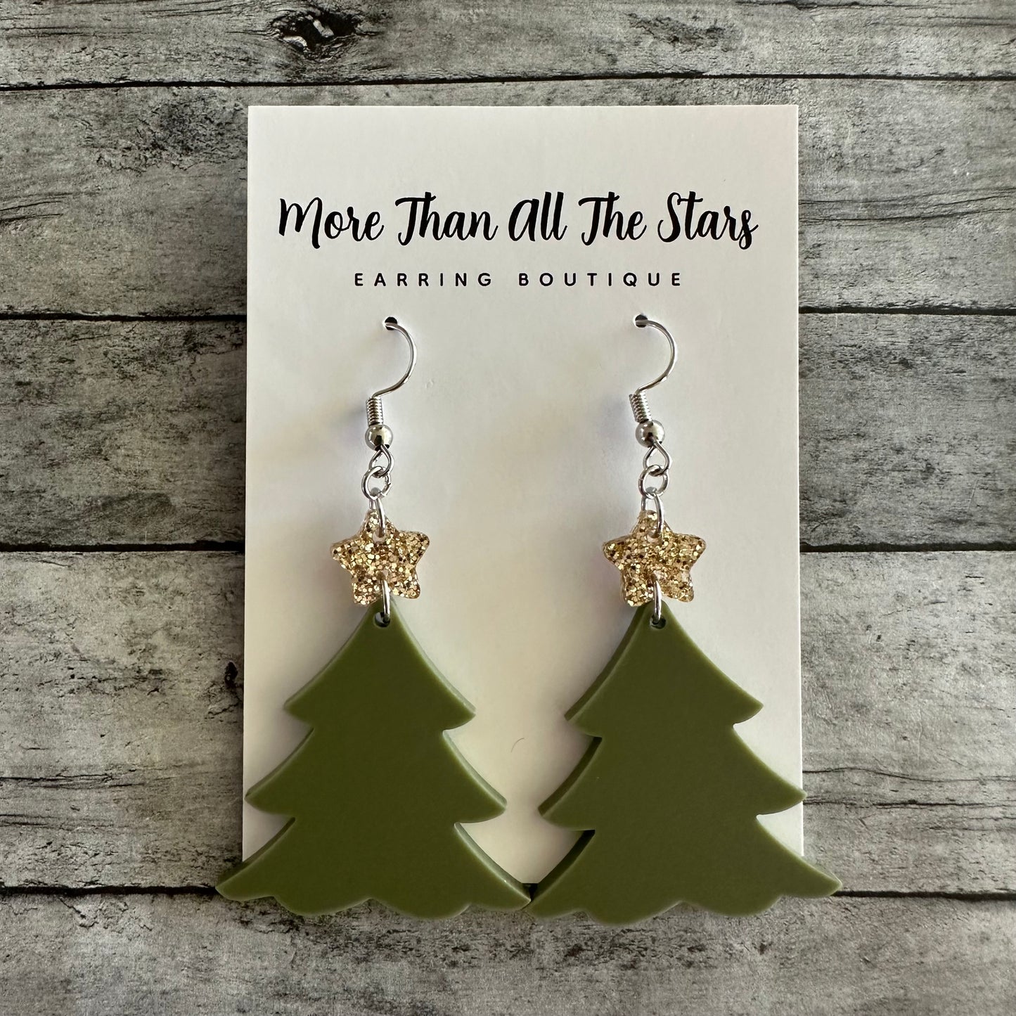 Christmas Tree Earrings