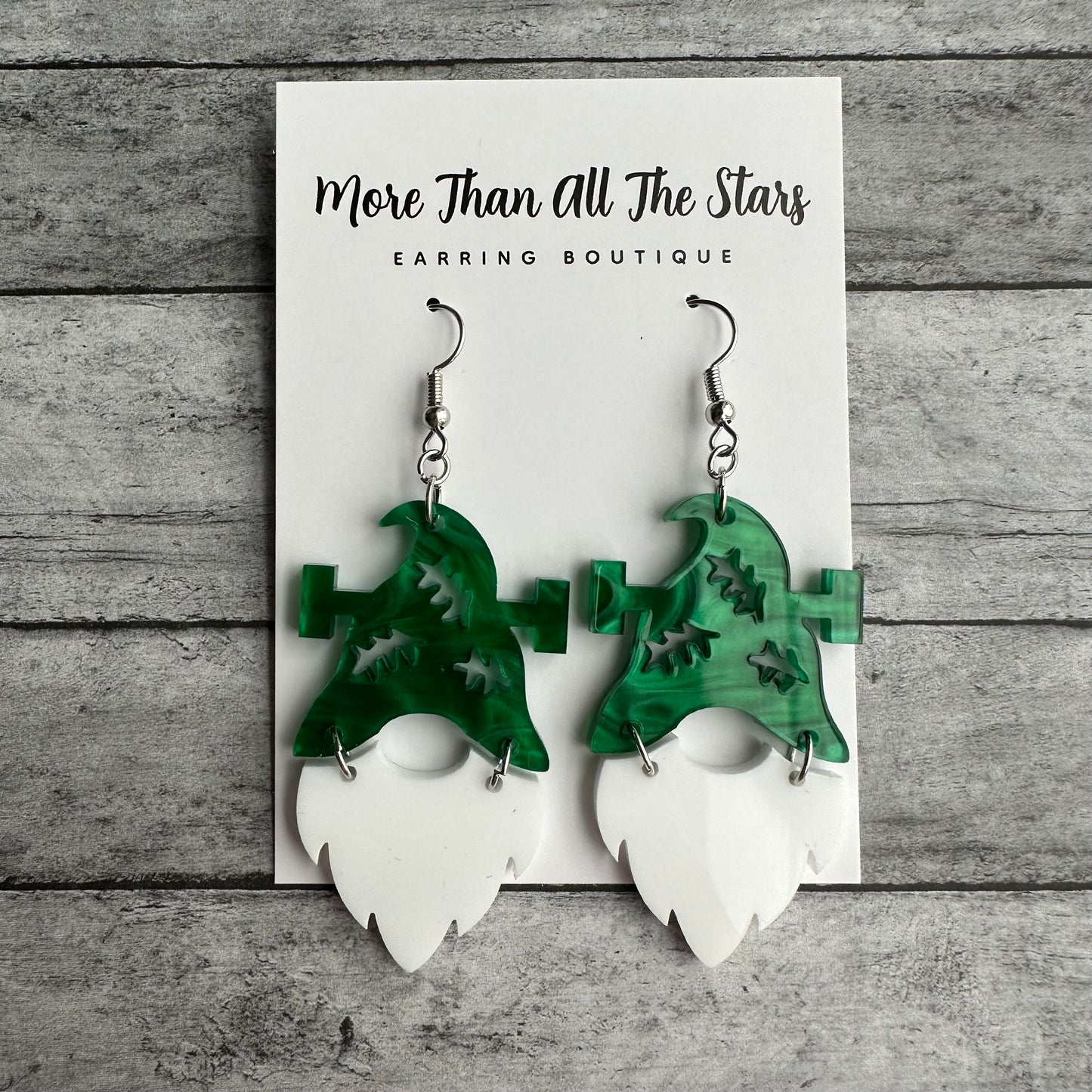 Frankenstein Gnome Earrings