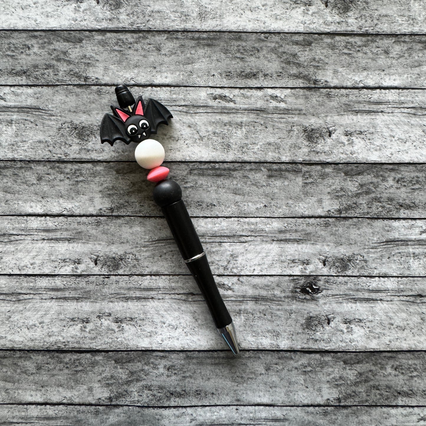 Bat Beaded Pen