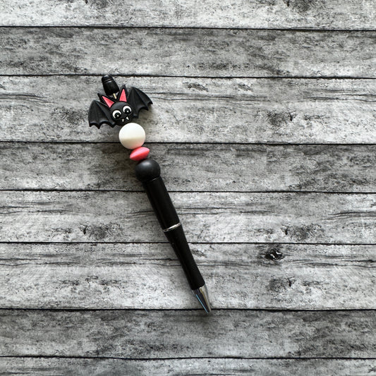 Bat Beaded Pen