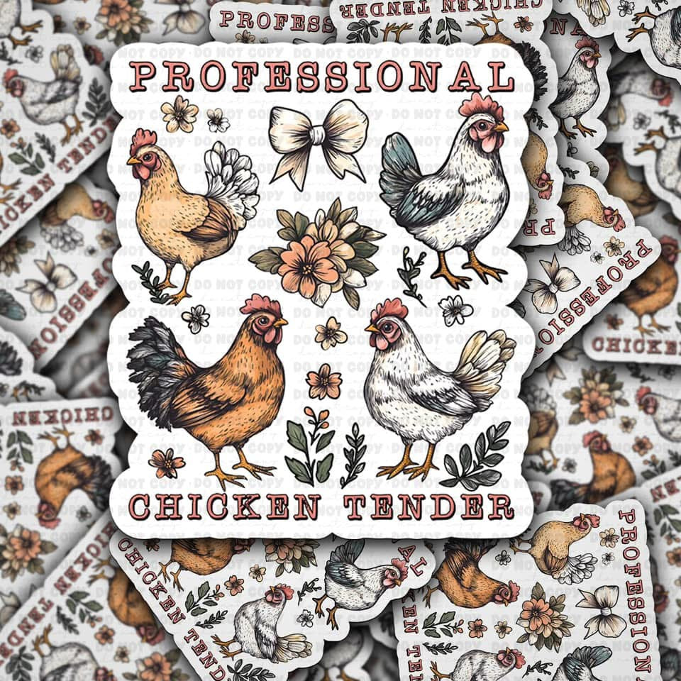 Professional Chicken Tender Sticker