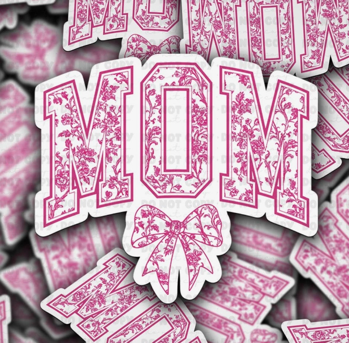 Floral Mom Sticker