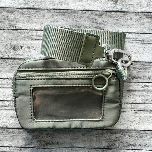 Green Wristlet Wallet