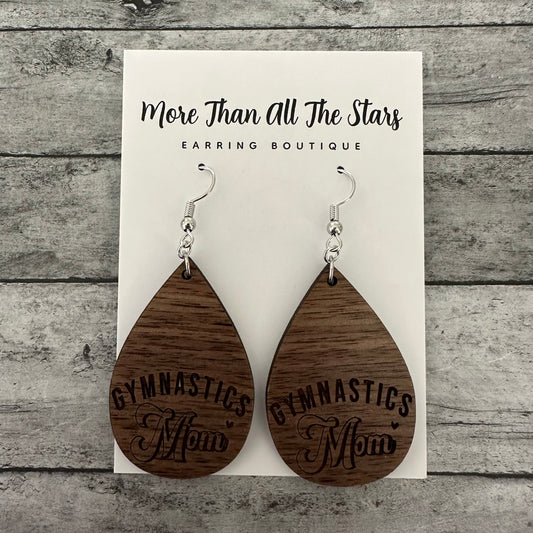 Gymnastics Mom Earrings