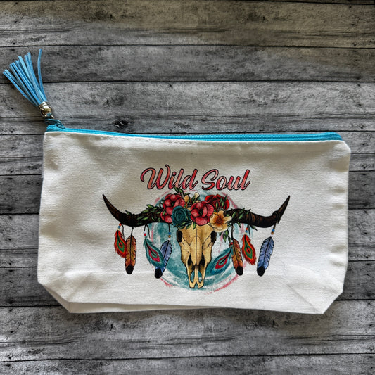 Wild Soul Zipper Pouch