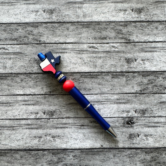 Texas Beaded Pen